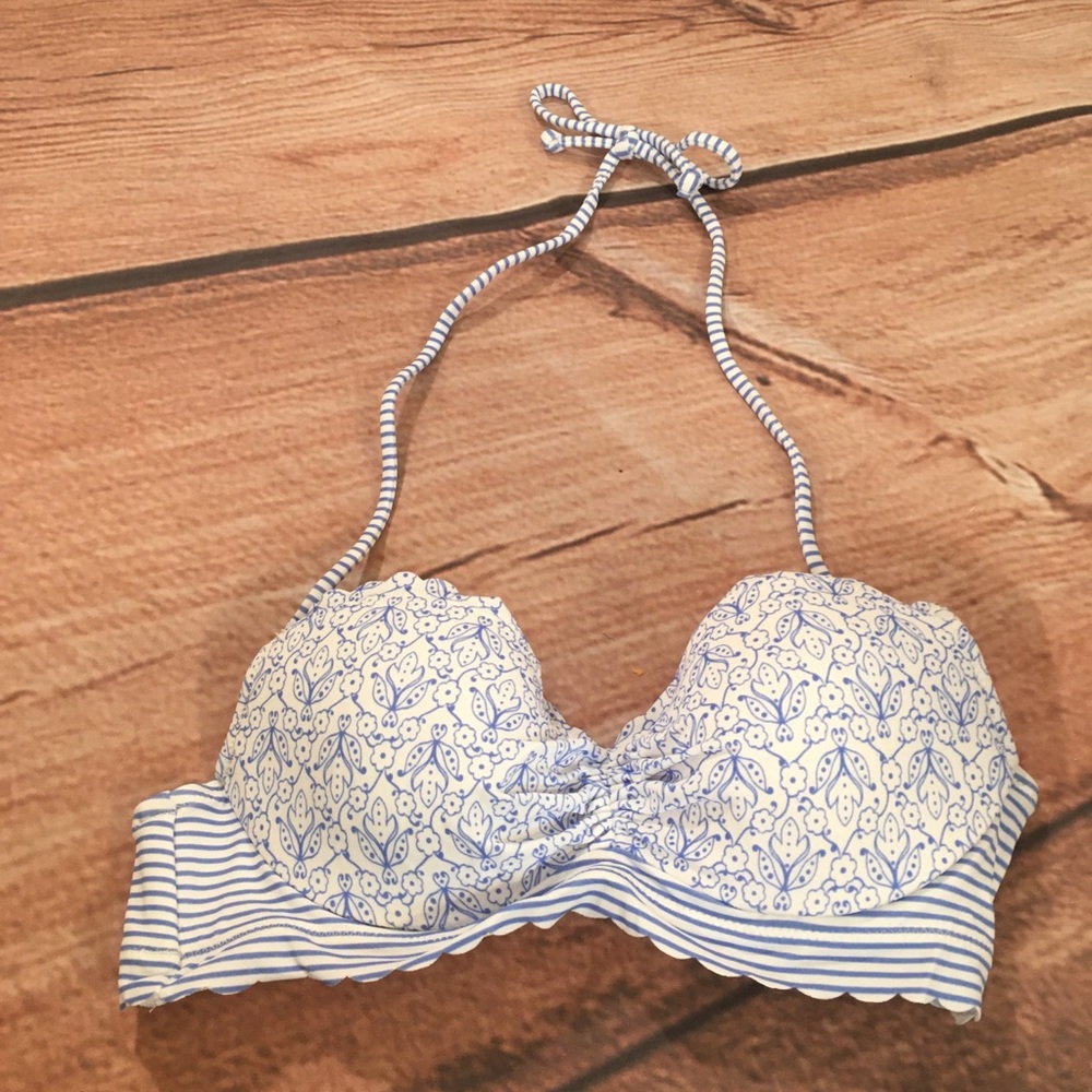 Victoria’s Secret Striped Bikini Top - Picture 2 of 5